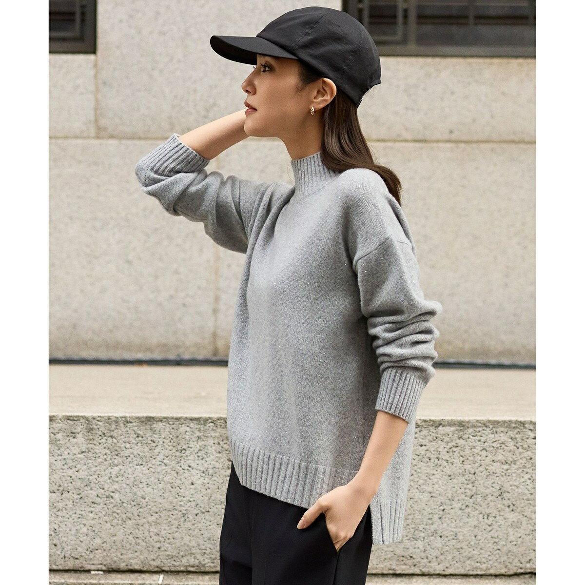 【カタログ掲載】エンブロイダリー キャップ／自由区（JIYU-KU）