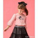 【Barbie(TM)】リボン 七分袖Tシャツ/エニィ(any FAM)