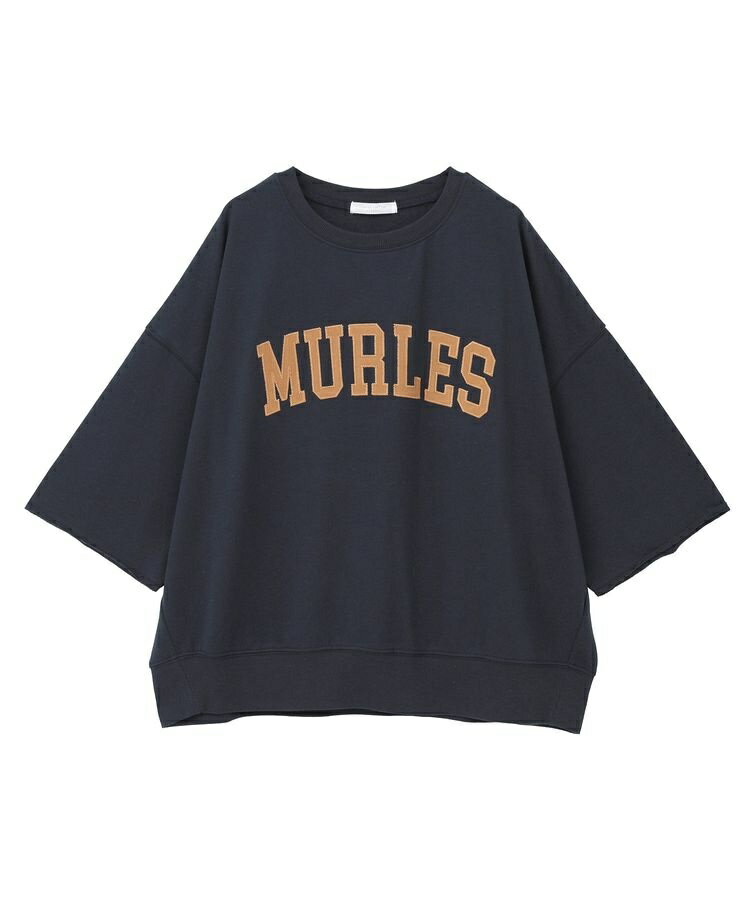 5分袖刺繍ロゴトレTEE／グリーンパークス（Green Parks）