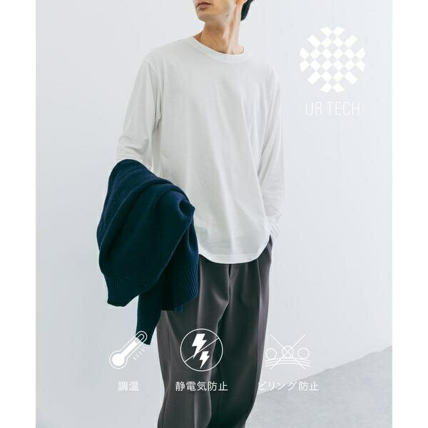 『UR TECH』クルーネックロングTシャツ／アーバンリサーチ（URBAN RESEARCH）