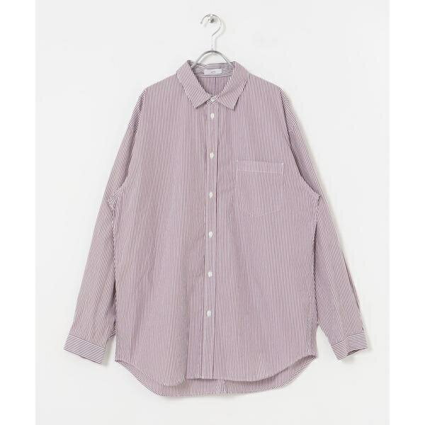 ATON　GIZA STRIPE WASHED SHIRTS／アーバンリサーチ（URBAN RESEARCH）