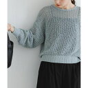 『WEB/一部店舗限定カラー』透かし柄ルーズニット/アーバンリサーチ(URBAN RESEARCH)