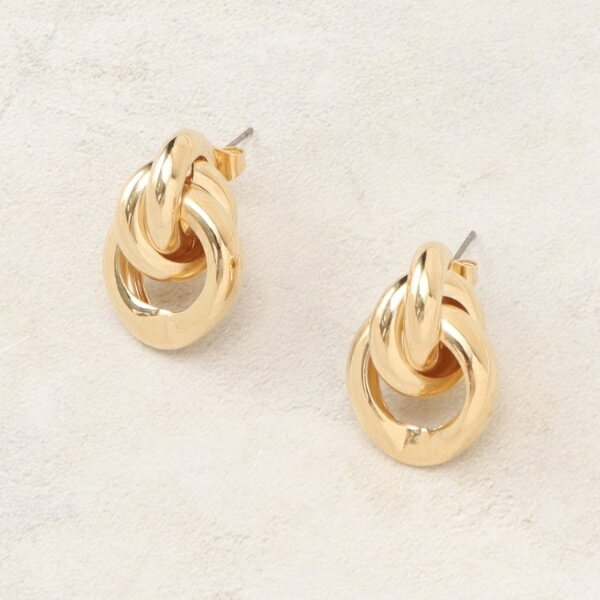 メタルリングピアス／オペークドットクリップ（OPAQUE.CLIP）