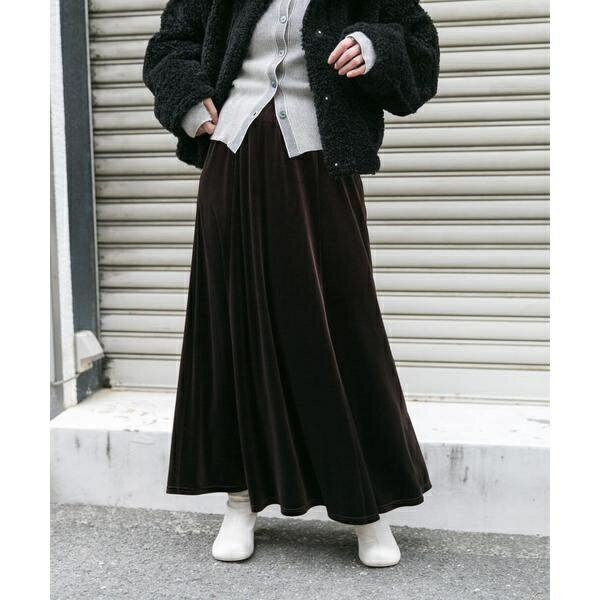 セミフレアベロアスカート／KBF（KBF）
