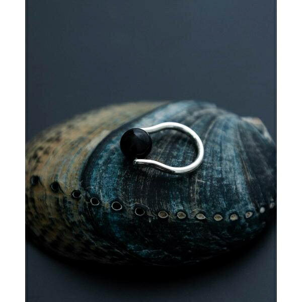 SMELLY so’ onyx sphere ring／スメリー（SMELLY）