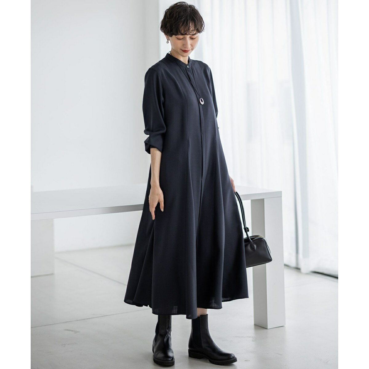 【洗える】TWビエラ シャツワンピース／23区（23KU）