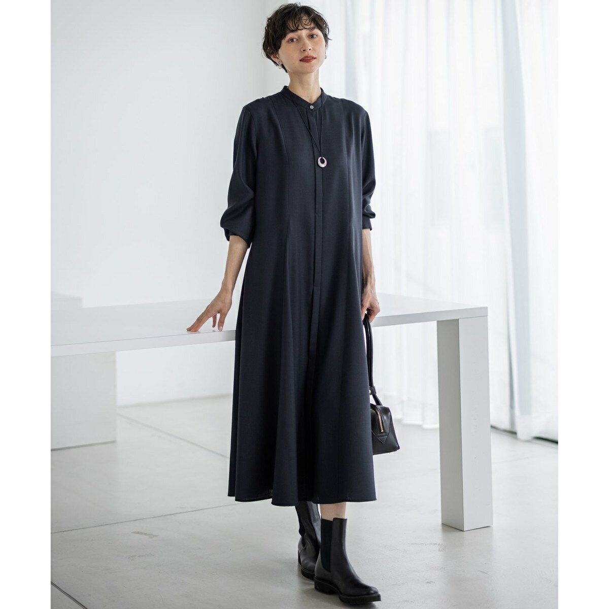 【洗える】TWビエラ シャツワンピース／23区（23KU）