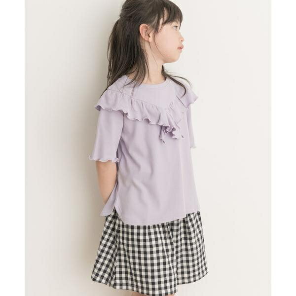 メローフリルリブTシャツ(KIDS)／アーバンリサーチ ドアーズ（URBAN RESEARCH DOORS）