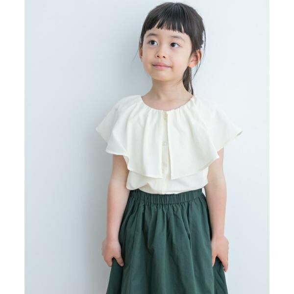 2WAYフリルブラウス(KIDS)／アーバンリサーチ ドアーズ（URBAN RESEARCH DOORS）