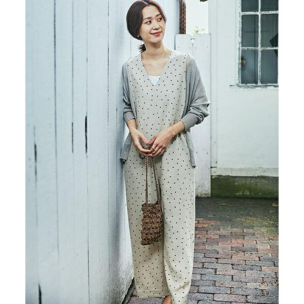 リネンレーヨンドットオールインワン／アーバンリサーチ ドアーズ（URBAN RESEARCH DOORS）