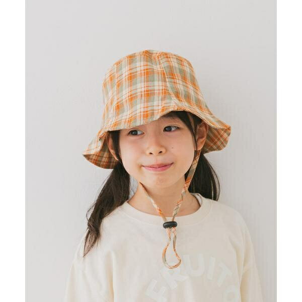 『親子リンク』コットンツイルパネルハット(KIDS)／アーバンリサーチ ドアーズ（URBAN RESEARCH DOORS）