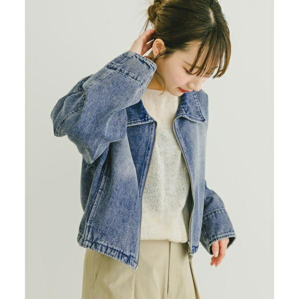 デニムショートジャケット／アイテムズ アーバンリサーチ（ITEMS URBAN RESEARCH）のサムネイル