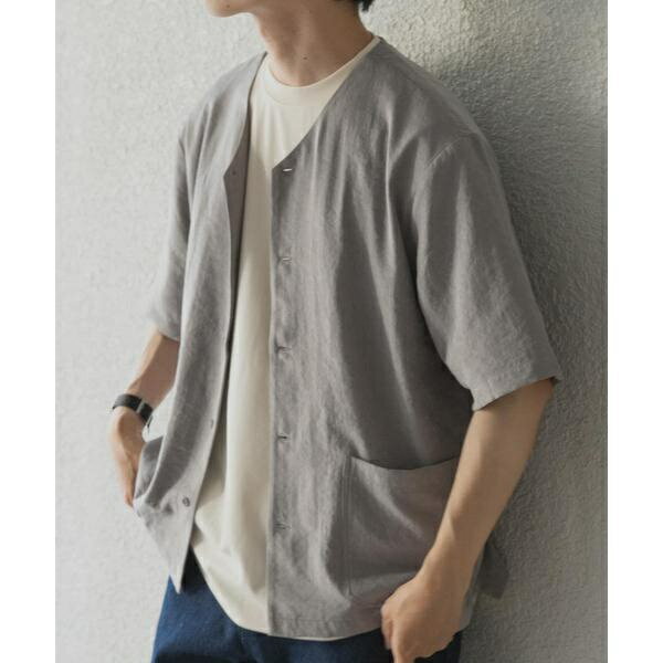 F.S. Vネック半袖シャツ／アイテムズ アーバンリサーチ（ITEMS URBAN RESEARCH）