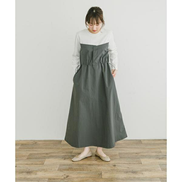ドッキングナイロンワンピース／アイテムズ アーバンリサーチ（ITEMS URBAN RESEARCH）