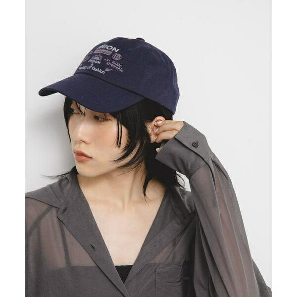 バイカラーエンブロイダリーCAP／KBF（KBF）