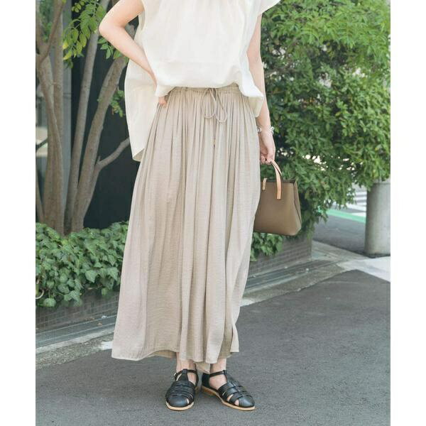 イージーガウチョパンツ／アイテムズ アーバンリサーチ（ITEMS URBAN RESEARCH）