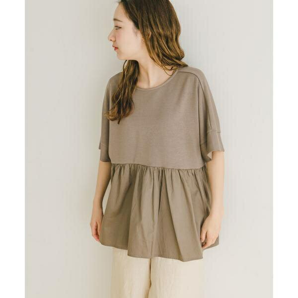 ポンチドッキング半袖トップス／アイテムズ アーバンリサーチ（ITEMS URBAN RESEARCH）のサムネイル