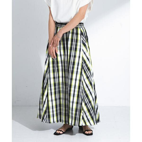 マルチチェックカラースカート／アーバンリサーチ サニーレーベル（URBAN RESEARCH SonnyLabel）