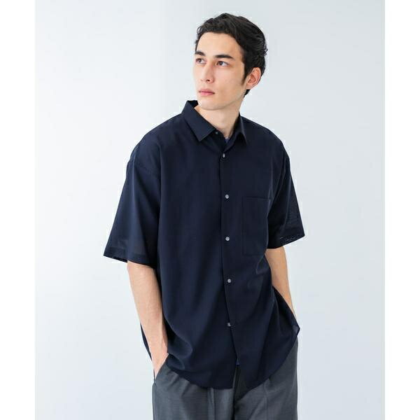 ウォッシャブルウールサイロフィルショートスリーブシャツ／アーバンリサーチ（URBAN RESEARCH）