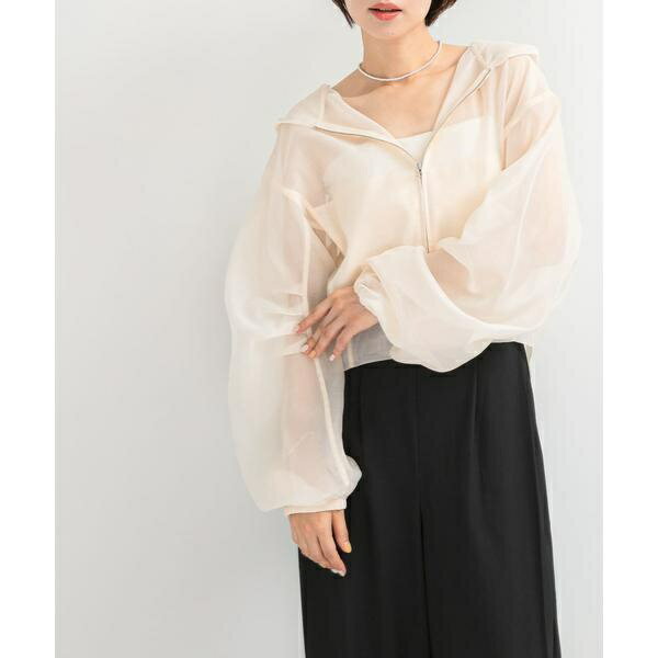 ELENDEEK　HOODIE SHEER BLOUSON／アーバンリサーチ ロッソ（URBAN RESEARCH ROSSO）