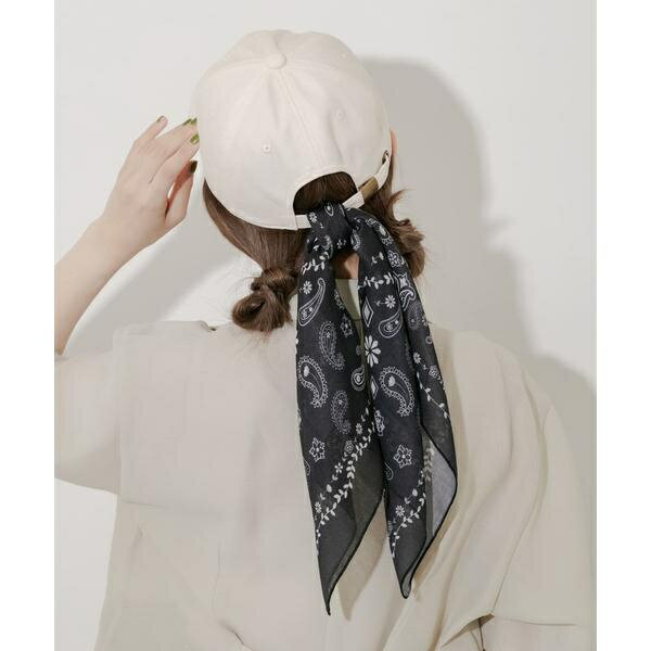 ペイズリープリントスカーフ／スメリー（SMELLY）