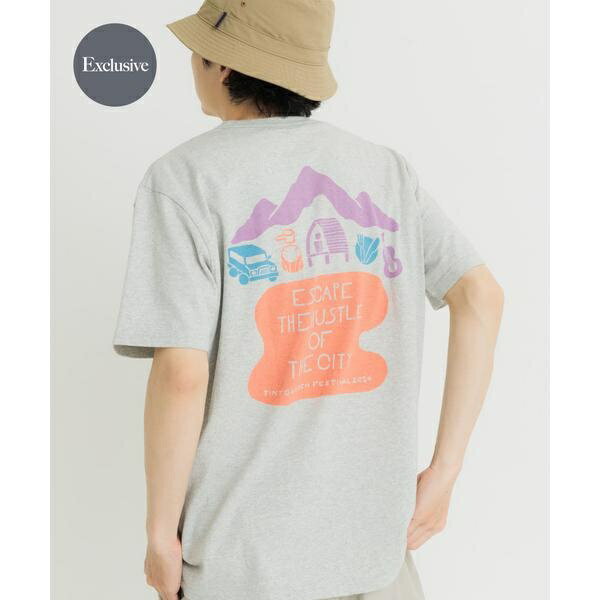 『別注』TACOMA FUJI RECORDS×EKAL TGFイラストTシャツ 1／エカル（EKAL）
