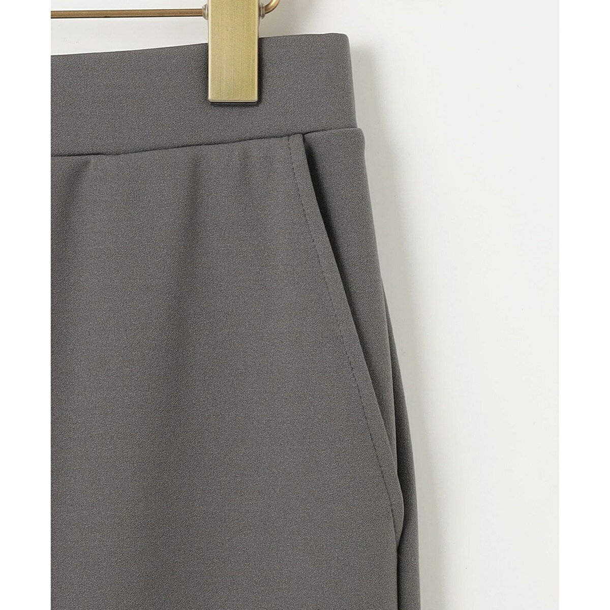 【UVカット】ジョーゼットジャージーナロータイト スカート／組曲（KUMIKYOKU）