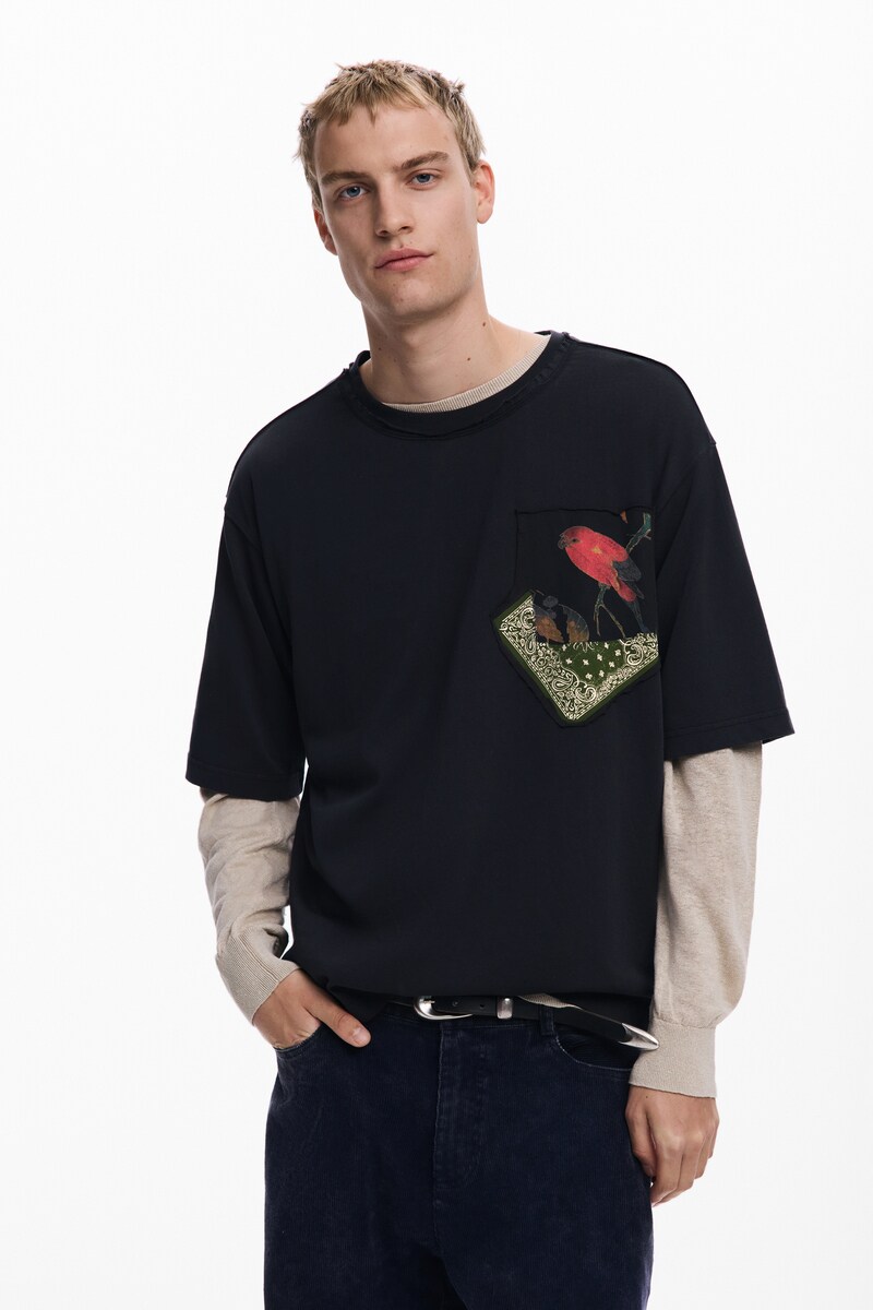 ��5������Ÿ��/S/XXL�ۥХ��������ȾµT����ġ��ǥ��������Desigual��