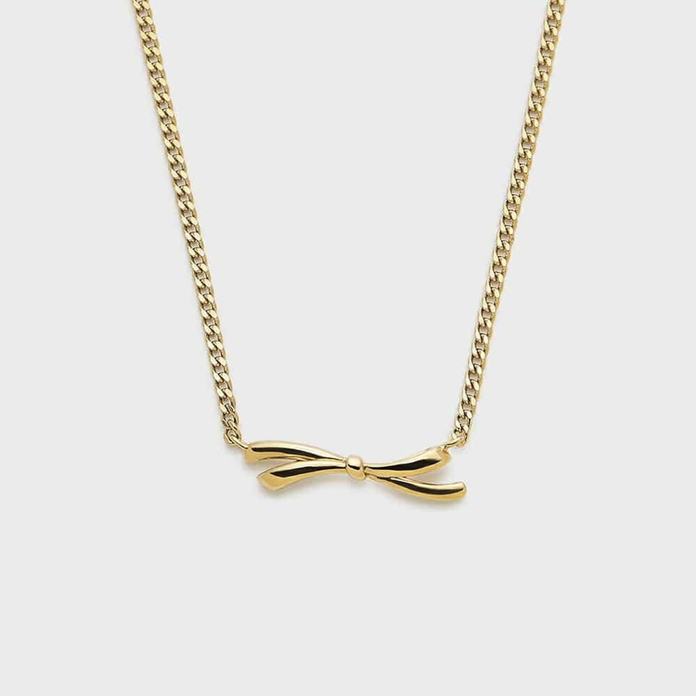 Gold necklace / NOJESS