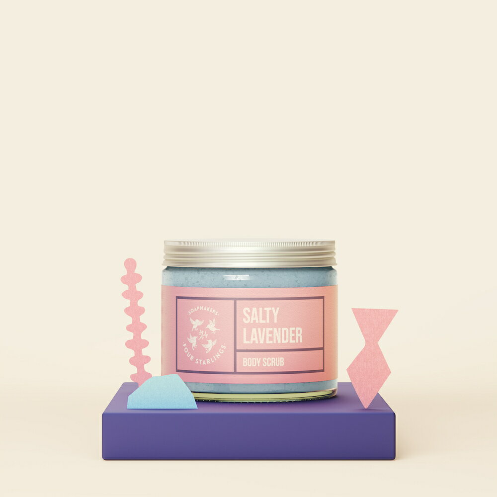 ボディスクラブ ソルティラベンダー／フォースターリング（4Starlings）