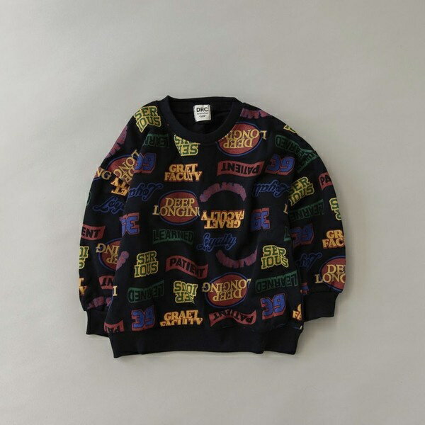 【DRC】アソートグラフィック裏毛BIGトレーナー／ブランシェス（branshes）のサムネイル