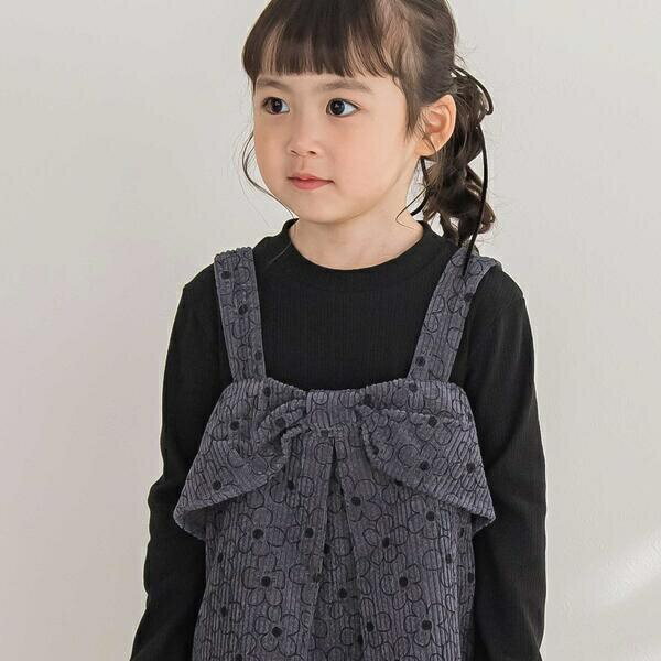 ��Ź�޸���۲���������ƥ󥸥��ѡ��������ȡ�Ĺµ��֥ȥåץ����å�(95~150cm)���٥� �ץ� �ݥ� ���������BeBe Petits Pois Vert��