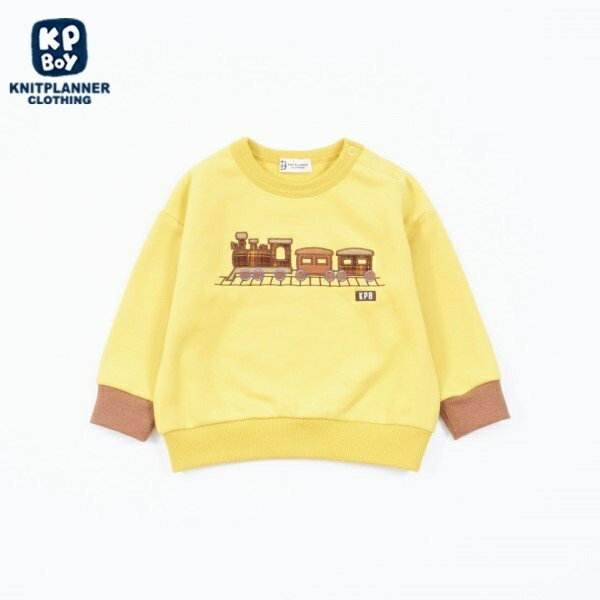 KPBOY(ケーピーボーイ)機関車アップリケトレーナー(80～130)／ケーピー（KP）