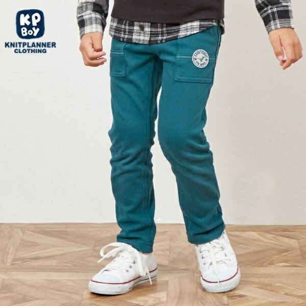 KPBOY ツイルストレッチ裏起毛パンツ(80〜150)／ケーピー（KP）(4.0)