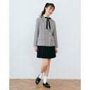 *チェックジャケットリボン4点セット/ポンポネットジュニア(pom ponette junior)