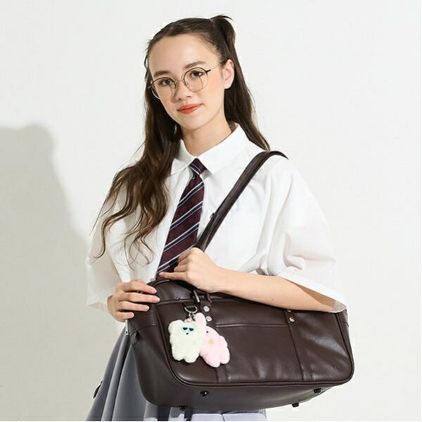 合皮スクールバッグ／ポンポネットジュニア（pom ponette junior）