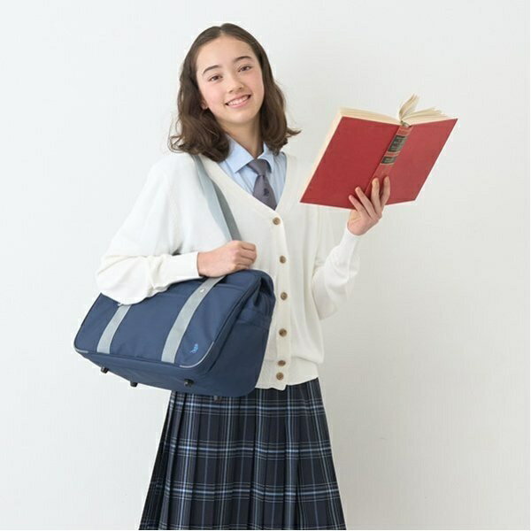 【WEB限定】ポリエステルスクールバッグ／ポンポネットジュニア（pom ponette junior）