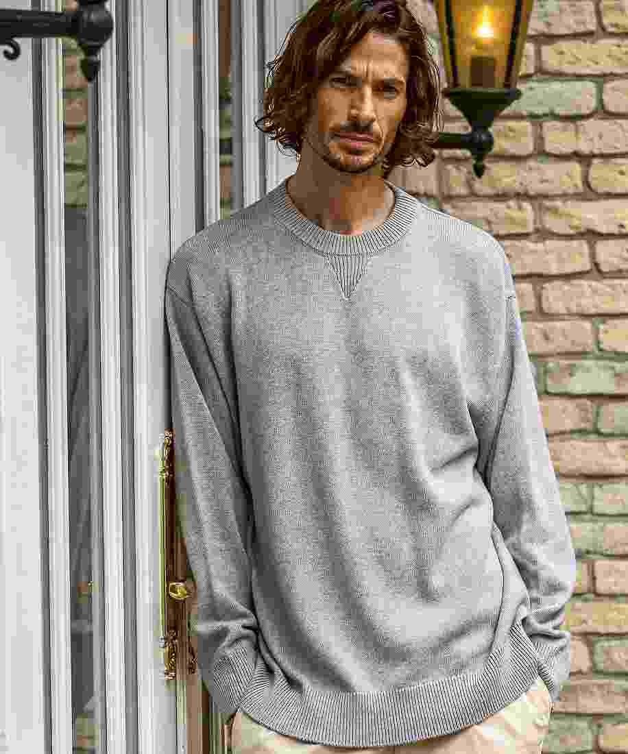 JH junhashimoto コットンカシミヤクルーネックニット／ジェイエイチ ジュンハシモト（JH junhashimoto）のサムネイル