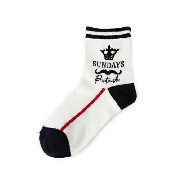 【ADABAT NAVY】サンデーズレギュラーソックス／アダバット（adabat）(4)