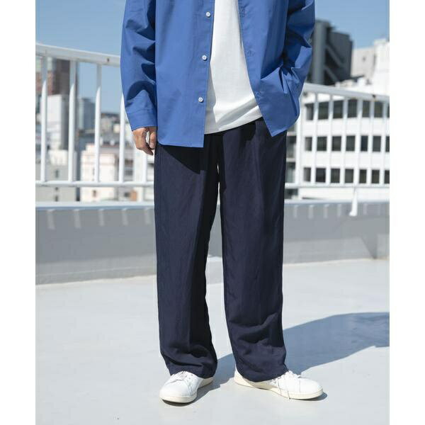 Linen Blend Tapered Pants／アイテムズ アーバンリサーチ（ITEMS URBAN RESEARCH）