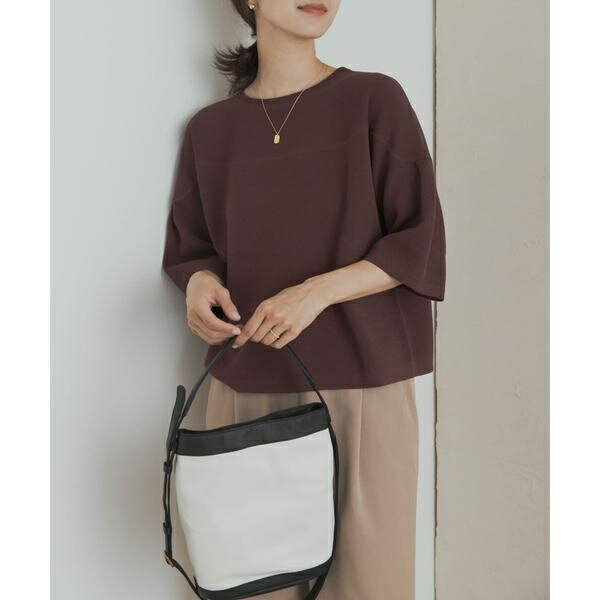 ダブルジャガードボートネックニット／アーバンリサーチ ドアーズ（URBAN RESEARCH DOORS）