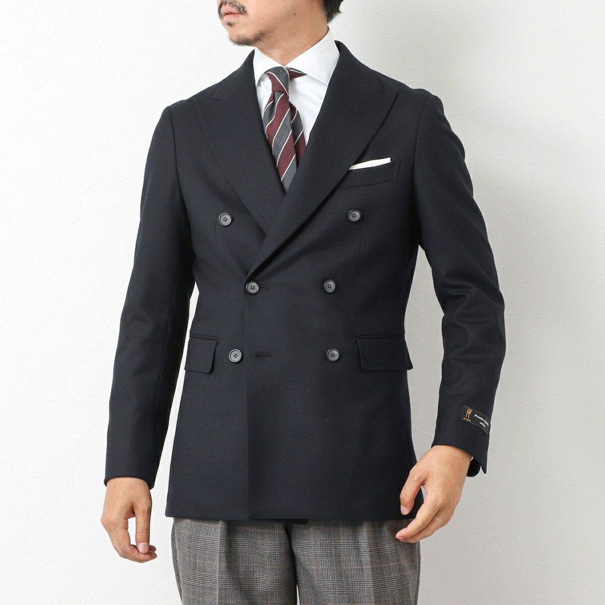樂天商城 - 《ビジカジ対応》尾州 WOOL W JACKET 25AW／ノーリーズ グッドマン（NOLLEY’S goodman）