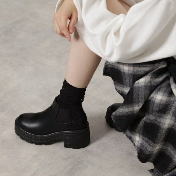 【レイン対応】サイドゴアショートブーツ／エスペランサ（ESPERANZA）