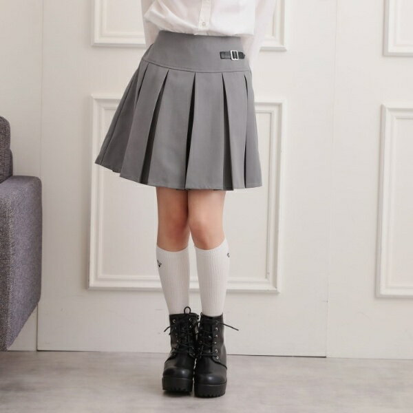 【2026年入卒・セレモニー・卒服】ボックスキュロットパンツ／ピンクラテ（PINK-latte）のサムネイル