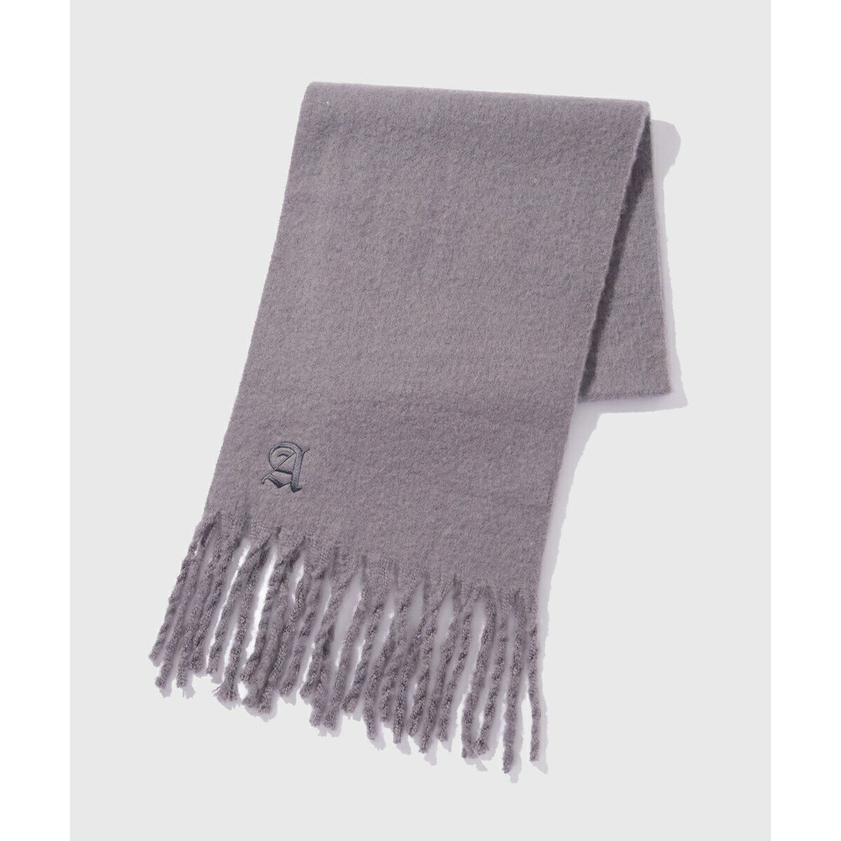 【WEB限定】ボリュームフリンジ ストール / マフラー / ユニセックス／アダムエロペ（ADAM ET ROPE'）