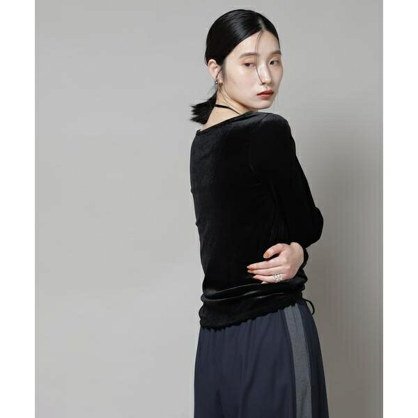 前後2wayベロアカットトップス(セットアップ可)／ナノユニバース（NANO universe） 0101marui-13018419 丸井(マルイ)楽天市場店 サンプル画像3