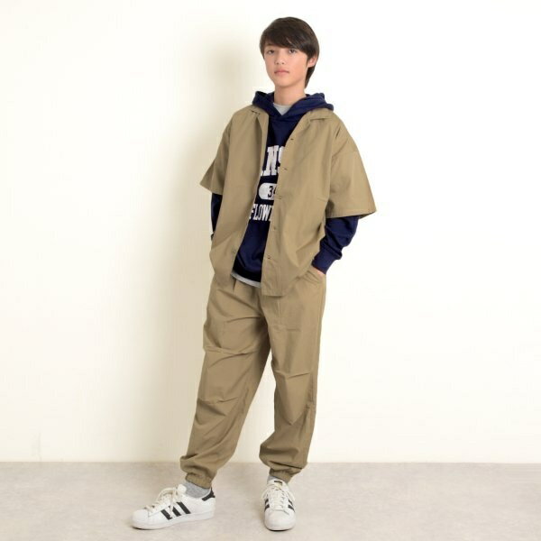 【大人向けサイズあり】【セットアップ対応】タイプライター・開襟シャツ／グラソス（GLAZOS）