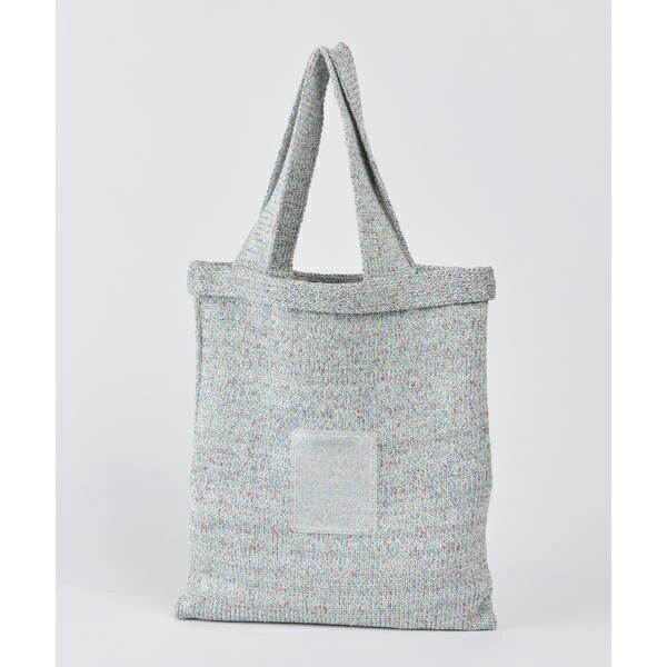 joyce MIXラメ入ニット トートバッグ《Nananoel/ナナノエル》／イッツインターナショナル（I.T.'S. international）