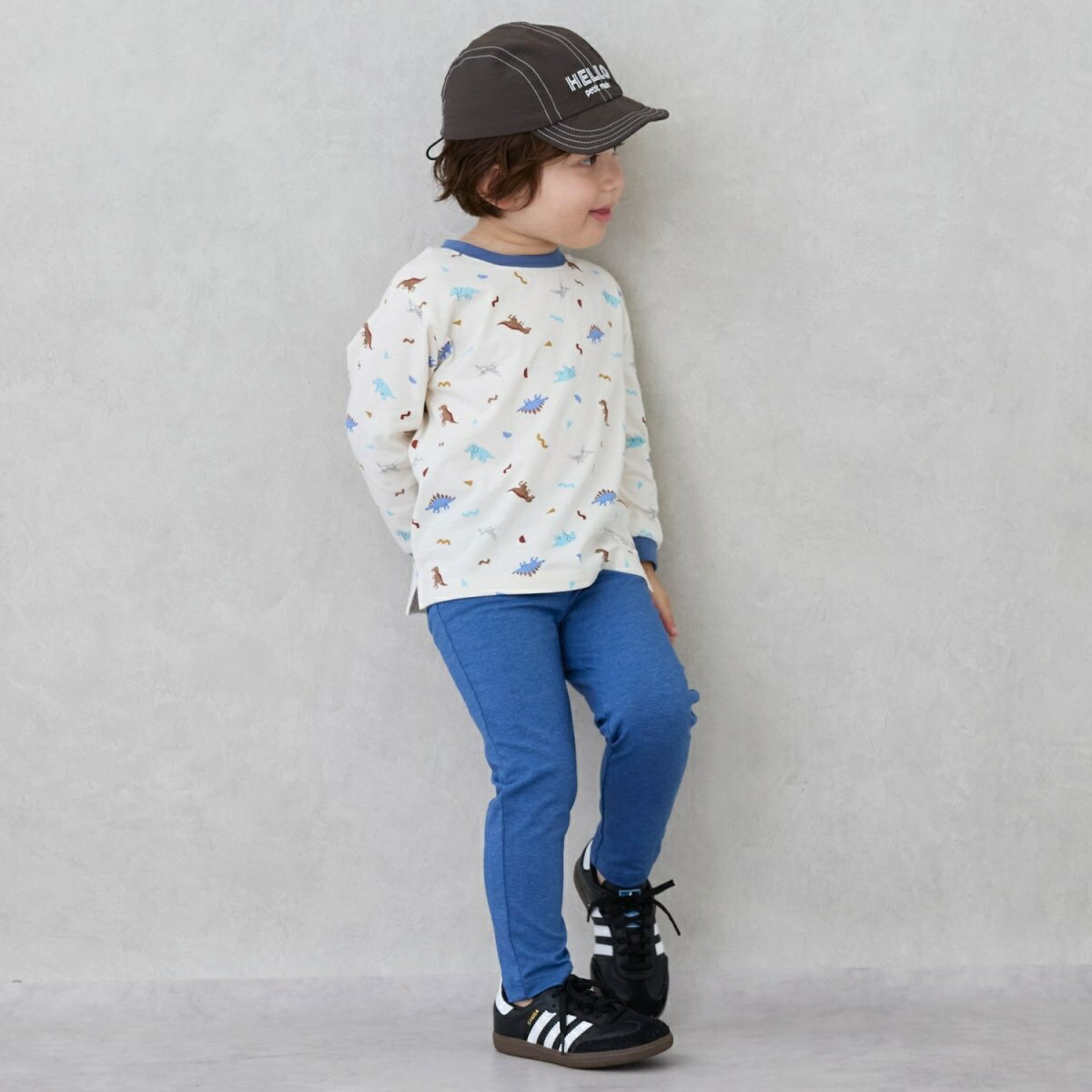 【プティプラ】BOYS10分丈レギンス／プティマイン（petit main）