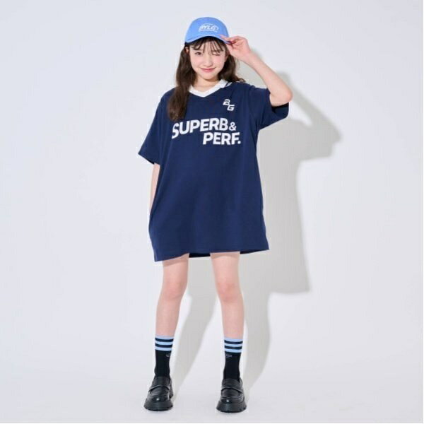 【ニコ☆プチ掲載】ロング丈ゲームTシャツ／バイラビット（by LOVEiT）のサムネイル